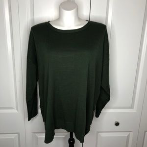 New Dressbarn Green Sweater 3XL